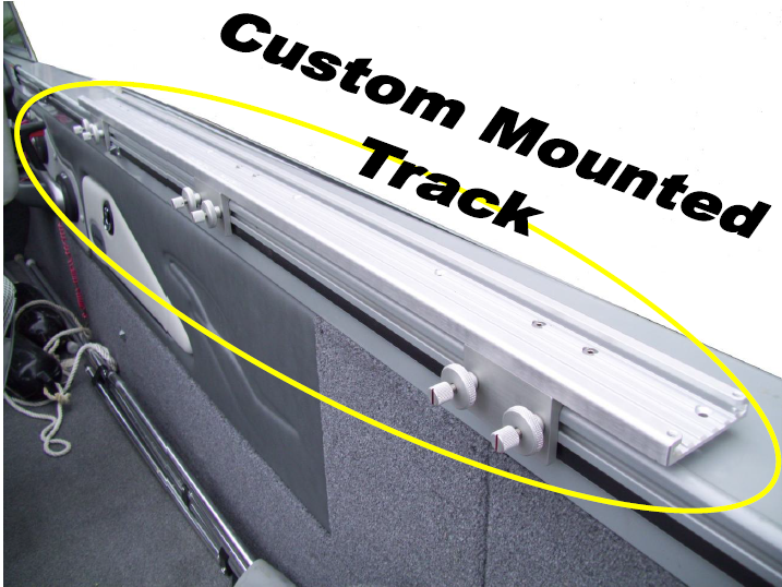 Custom Mounted Tracks to Lund Mount