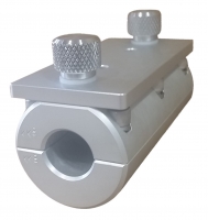 Single Tube Rod Holder on Thumbscrew Rail Mount