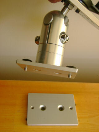 Thumbscrew Mount for Single Rod Holder